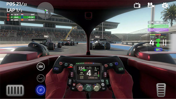 F1方程式賽車模擬器截圖3