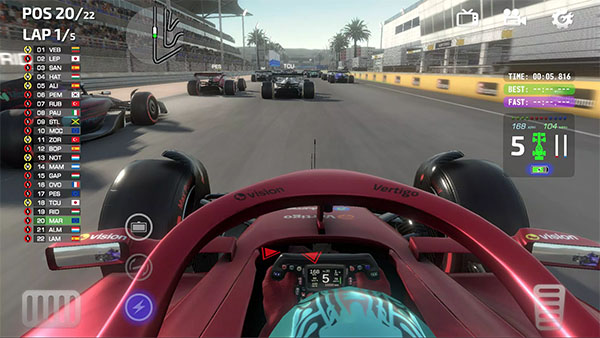 F1方程式賽車模擬器截圖4