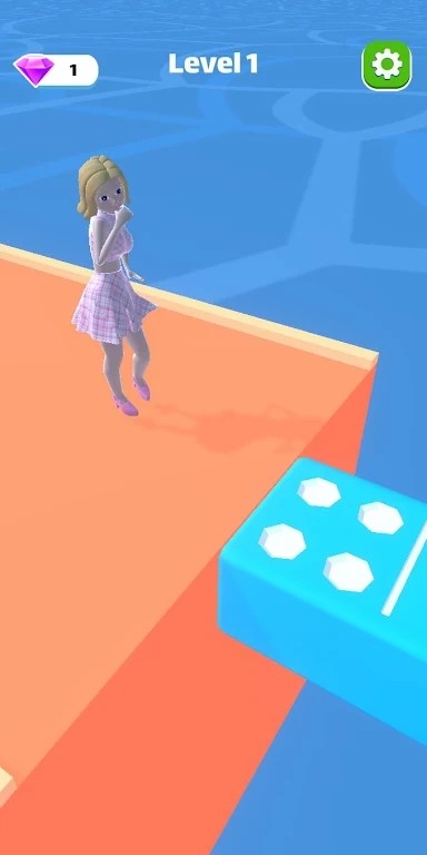 多米諾少女沖刺截圖2
