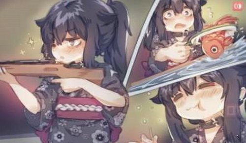 在阴暗房间中独孤少女截图0