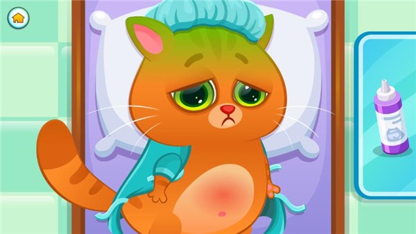 我的宠物虚拟猫生病了怎么办