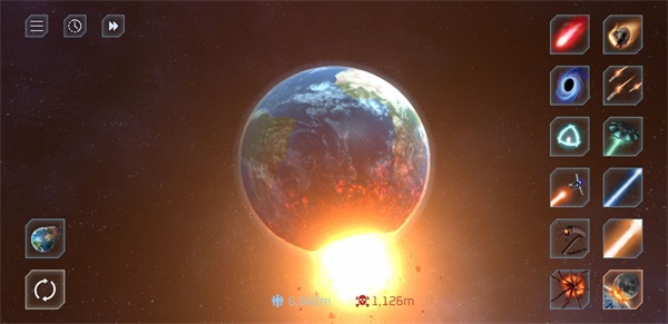 毁灭星球模拟器最新版截图0
