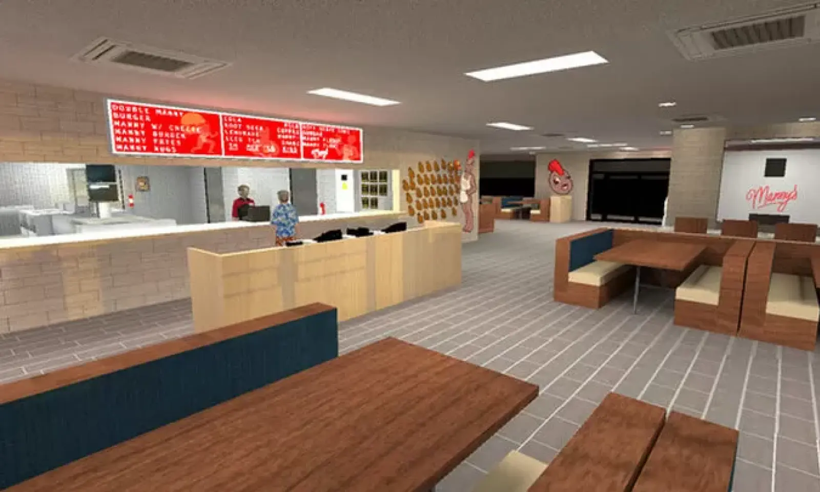 曼尼汉堡店游戏截图3