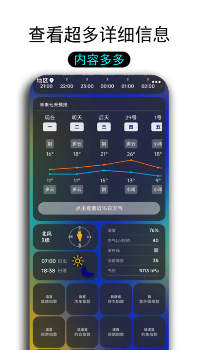 一早天氣截圖1