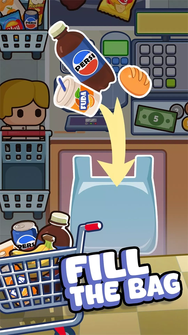 收銀員之星游戲截圖1