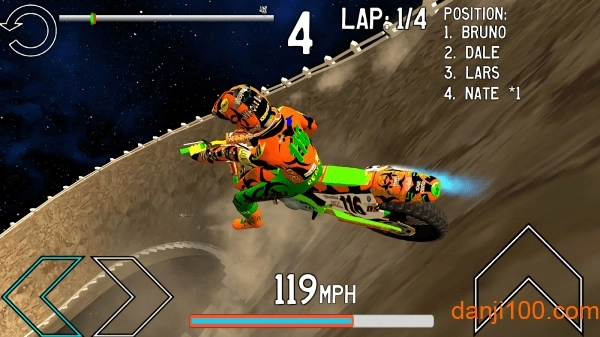 環(huán)繞摩托車大賽手機(jī)游戲截圖1