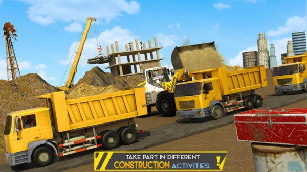 火柴人挖掘機模擬截圖0