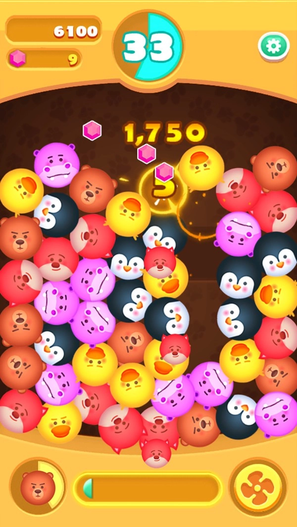 一直消下去游戲截圖2