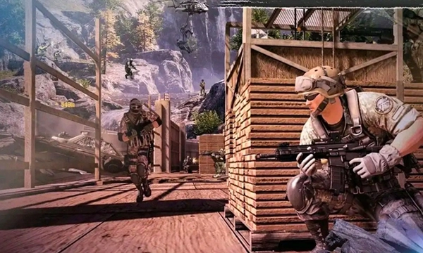 槍戰(zhàn)大亂斗免廣告截圖1