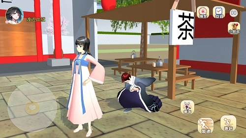 樱花校园汉服模拟中文版截图1