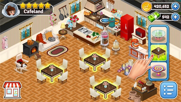 cafeland餐厅手机版截图2