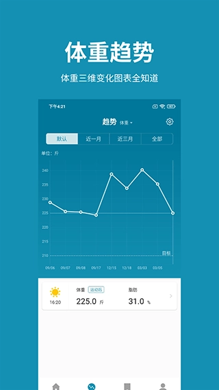 体重日记安卓版截图2