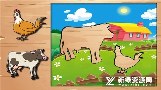 宝宝动物拼图(儿童拼图小游戏)  安卓版截图2