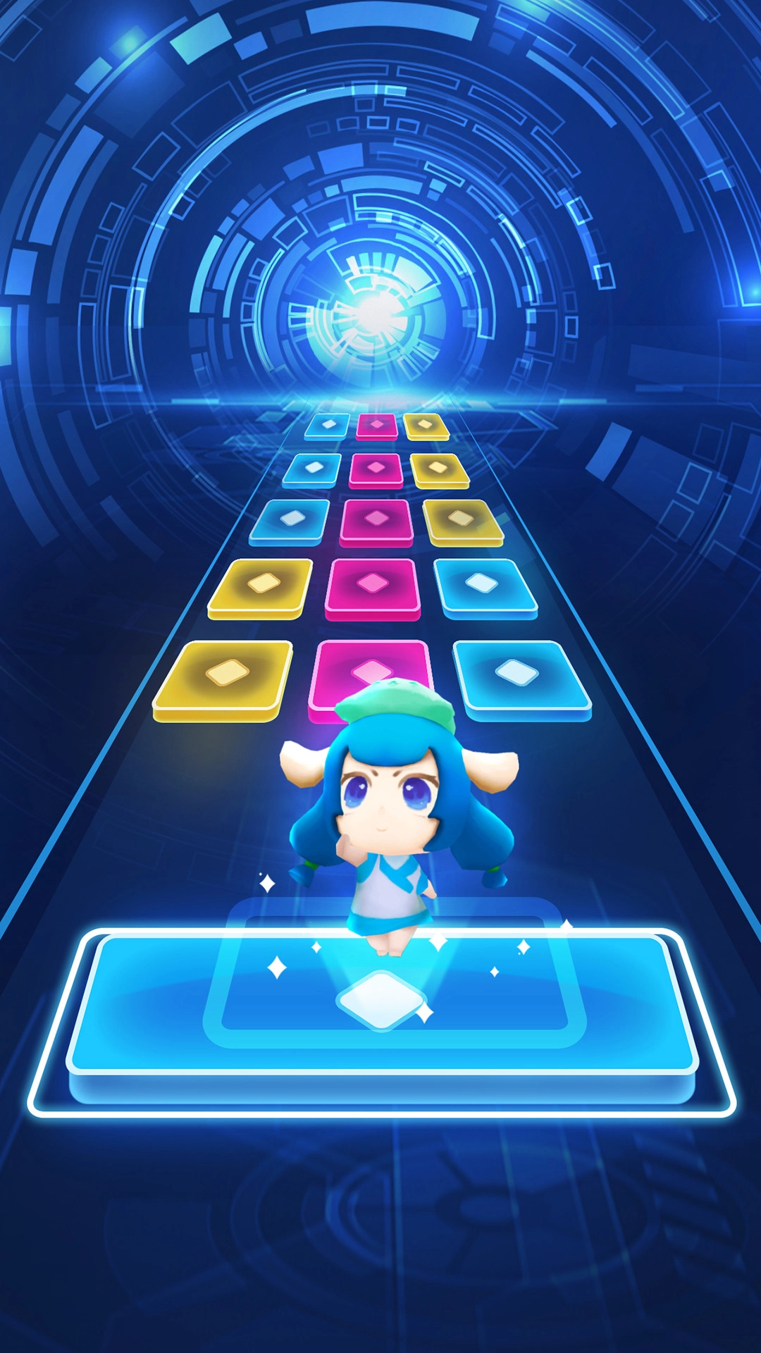 炫彩节奏3D游戏截图0